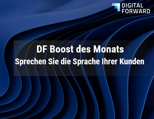 DF Boost des Monats - Sprache Ihrer Kunden