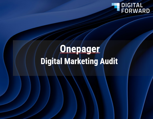 Onepager - Digital Marketing Audit