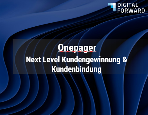 Onepager - Next Level Kundengewinnung & Kundenbindung