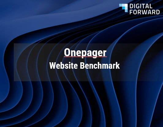 Onepager Website Benchmark